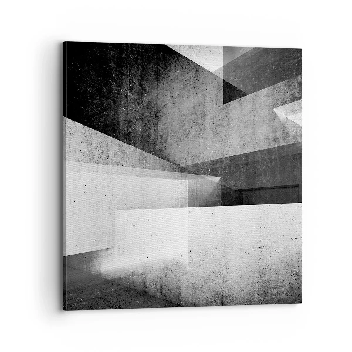 Canvastavla - Bild på duk - Rummets struktur - 70x70 cm