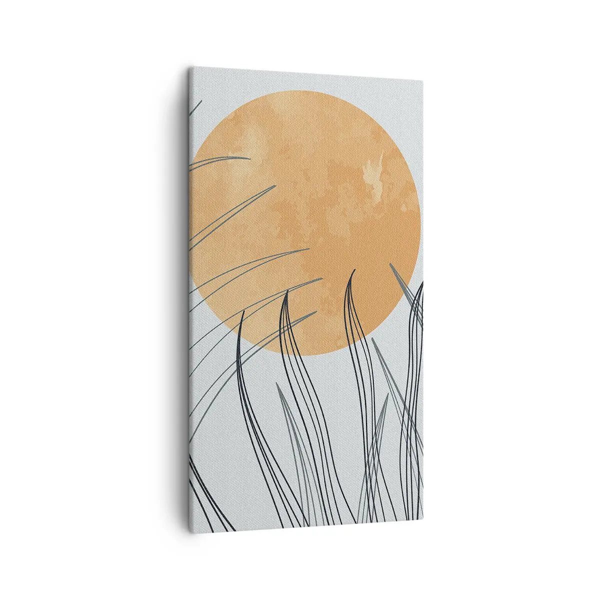 Canvastavla - Bild på duk - Alltid mot solen - 45x80 cm