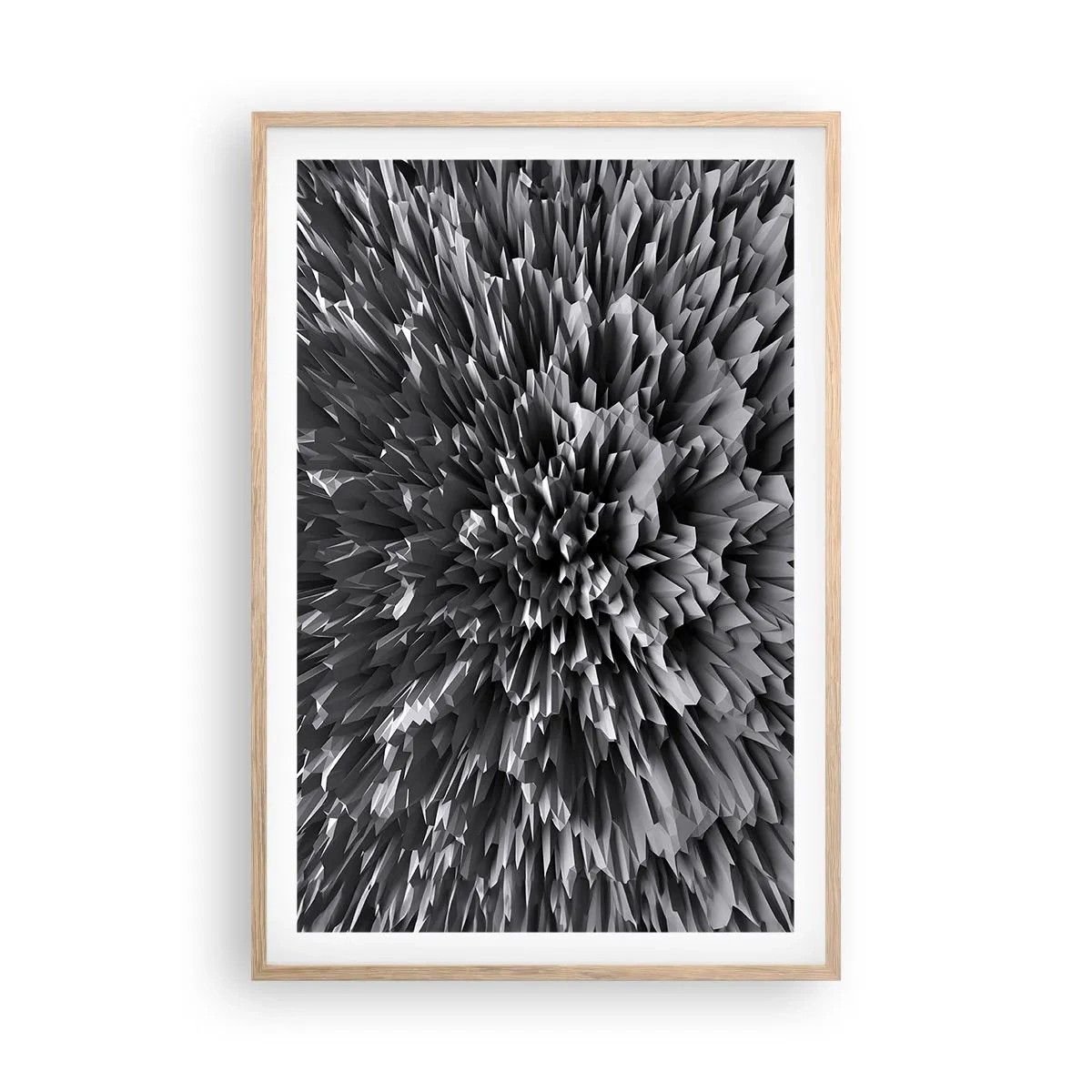 Affisch i ram av ljusek - Det kan inte bli vassare än så här - 61x91 cm
