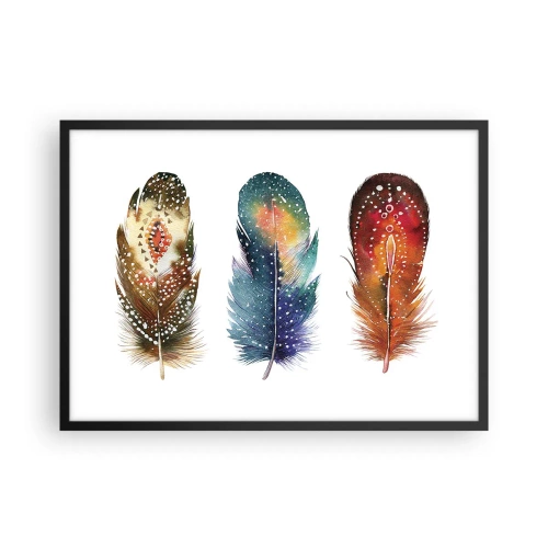 Affisch i svart ram - Ritualer, seder, hemligheter - 70x50 cm