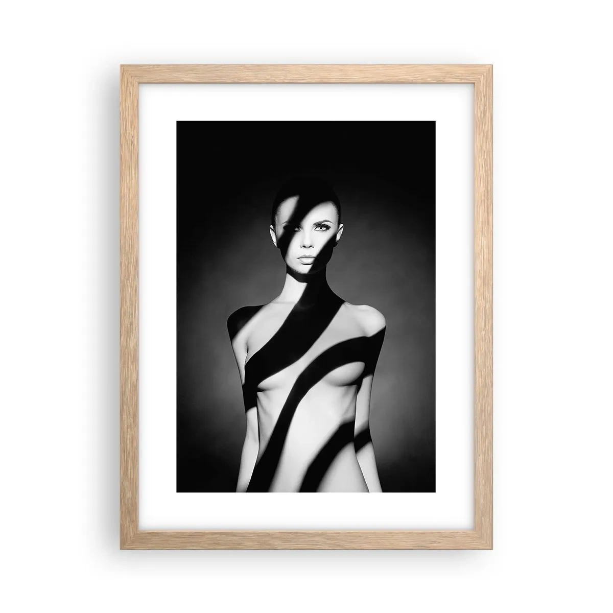 Affisch i ram av ljusek - I skenet och i skuggan - 30x40 cm