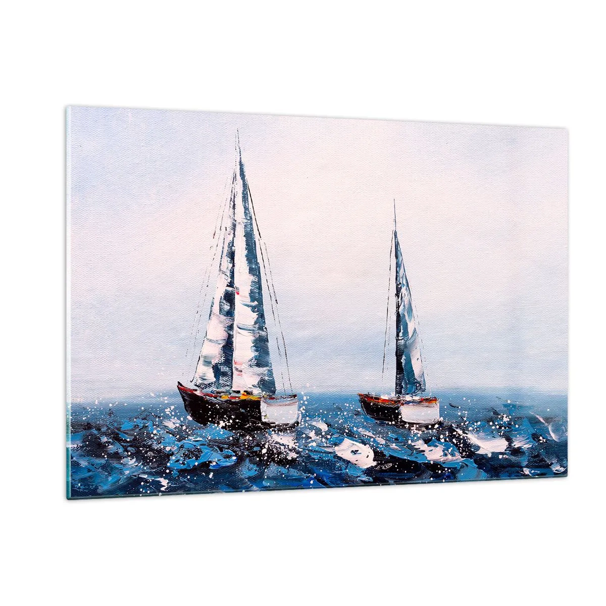 Glastavla - Bild på glas - Vindens broderskap - 120x80 cm
