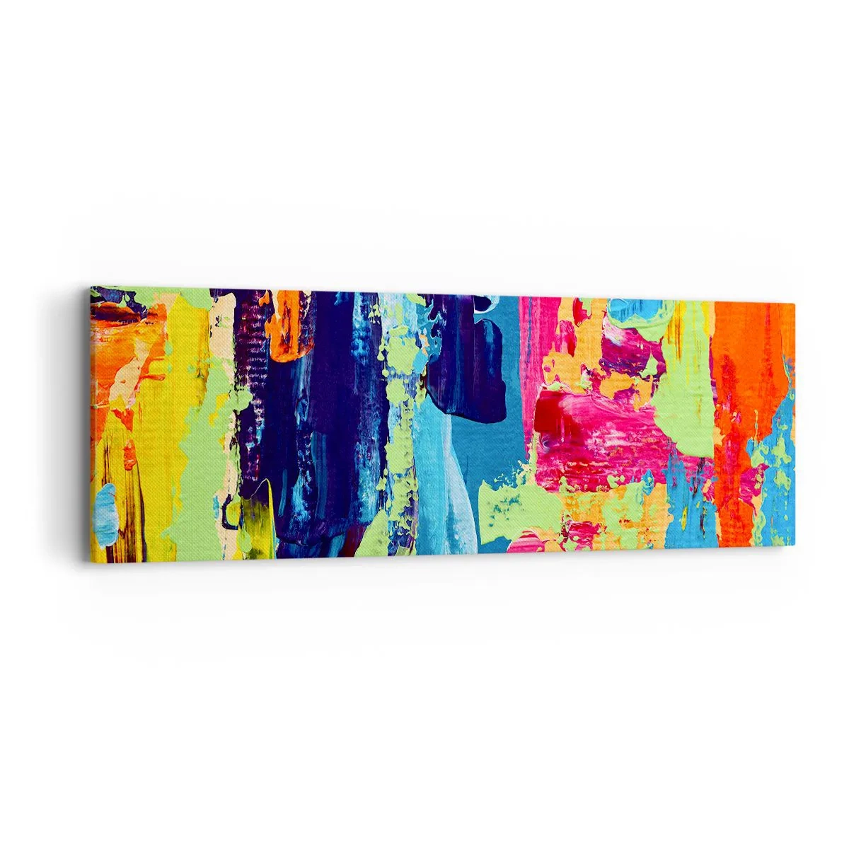 Canvastavla - Bild på duk - Livet är skönt! - 90x30 cm