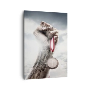 Canvastavla - Bild på duk - Per aspera ad astra - 50x70 cm