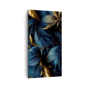 Canvastavla - Bild på duk - Fodrad med guld - 55x100 cm