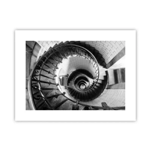 Affisch - Högre och högre - 40x30 cm