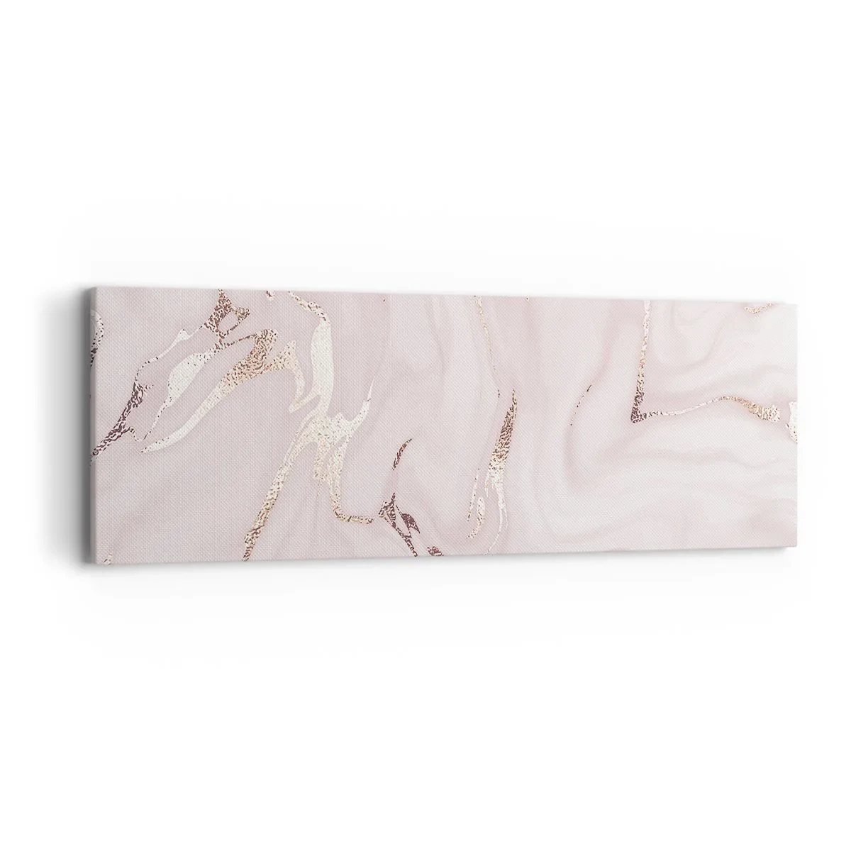 Canvastavla - Bild på duk - Rosa raseri - 90x30 cm