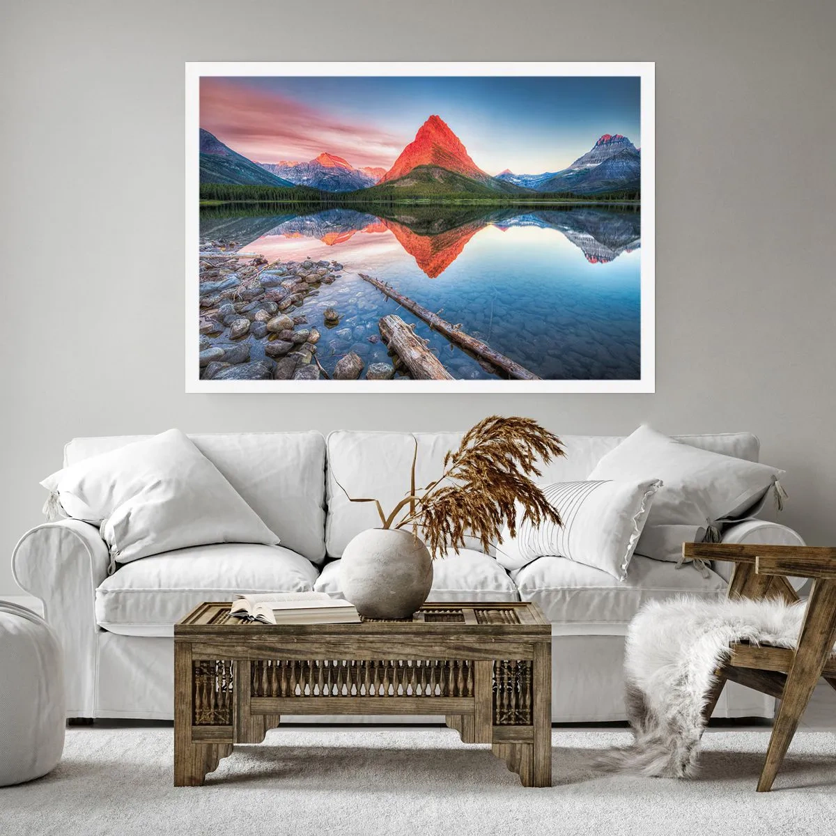 Affisch - Glöd och kyla - 70x50 cm