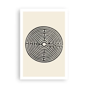 Affisch - Mystisk ordning - 61x91 cm