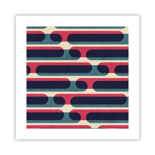 Affisch - In och framåt - 40x40 cm