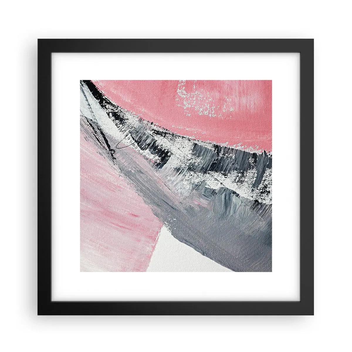 Affisch i svart ram - Anpassad komposition - 30x30 cm