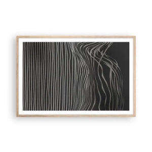 Affisch i ram av ljusek - Rytm och accent - 91x61 cm