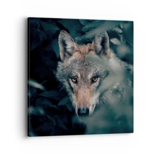 Canvastavla - Bild på duk - Jägare - 40x40 cm