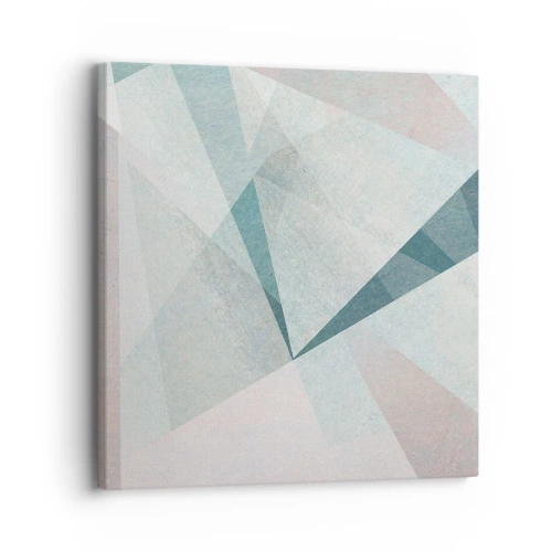 Canvastavla - Bild på duk - Lugnt trots dynamiskt - 30x30 cm