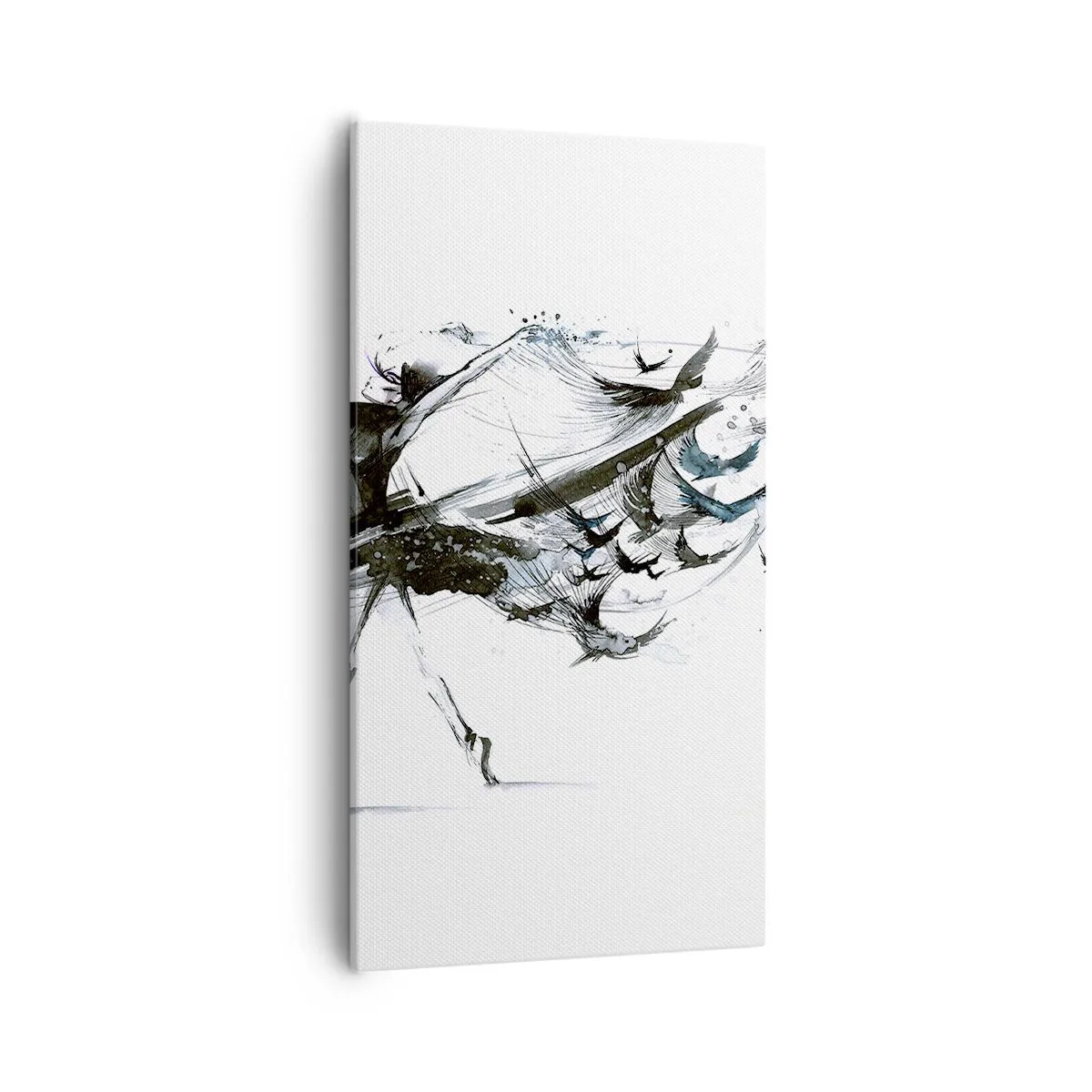 Canvastavla - Bild på duk - Musikens magi befriar från trolldom - 55x100 cm