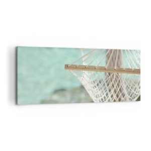 Canvastavla - Bild på duk - Avkopplingstid - 120x50 cm