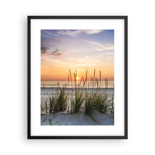 Affisch i svart ram - Titta, tänk, känn - 40x50 cm