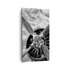 Canvastavla - Bild på duk - Luftrummets härskare - 45x80 cm