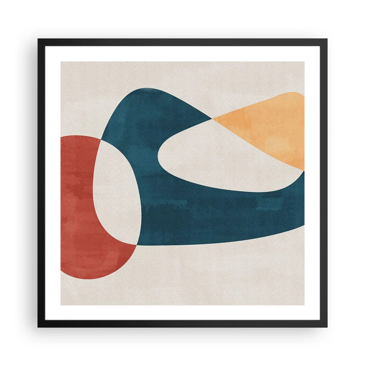 Affisch i svart ram - Influenser och metamorfoser - 60x60 cm