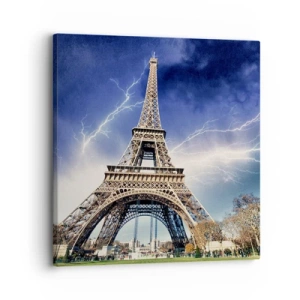 Canvastavla - Bild på duk - Stormhärskarinna - 30x30 cm