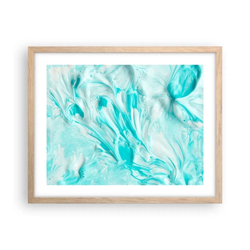 Affisch i ram av ljusek - Alltid tillsammans - 50x40 cm