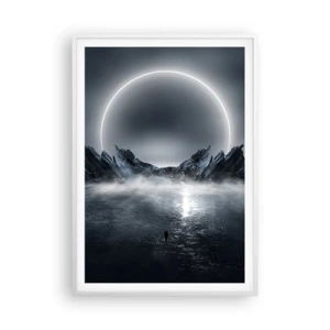 Affisch i vit ram - En berättelses final - 70x100 cm