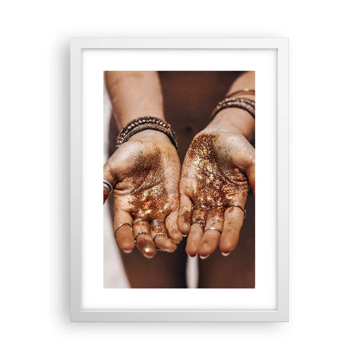 Affisch i vit ram - Gåva för dig - 30x40 cm