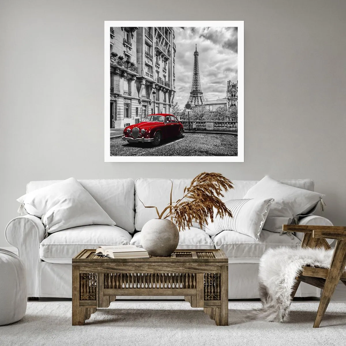 Affisch - Rovdjuret i staden - 60x60 cm