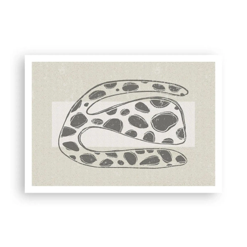 Affisch - En bisarr varelse - 100x70 cm