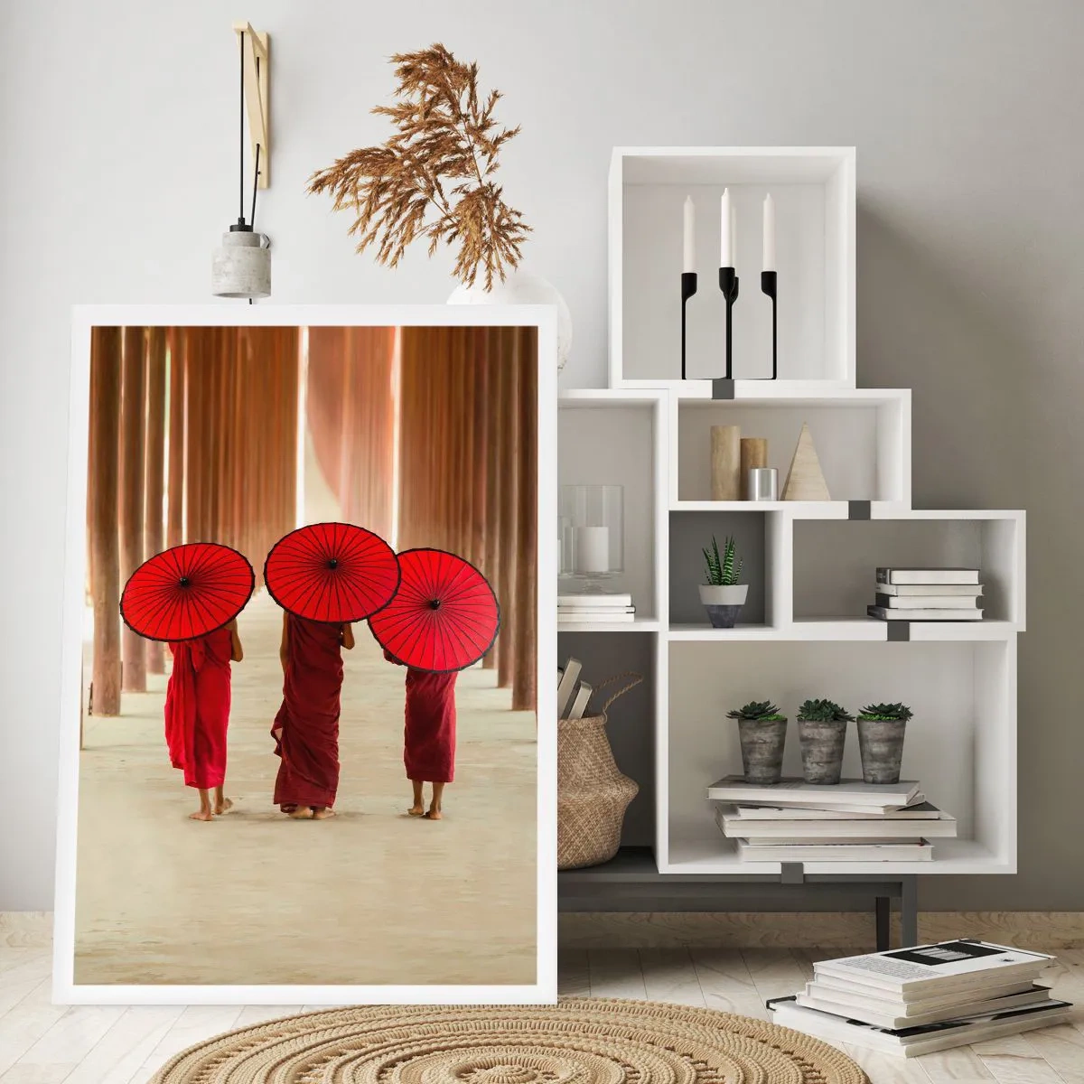 Affisch - På väg mot Rena landet - 40x50 cm