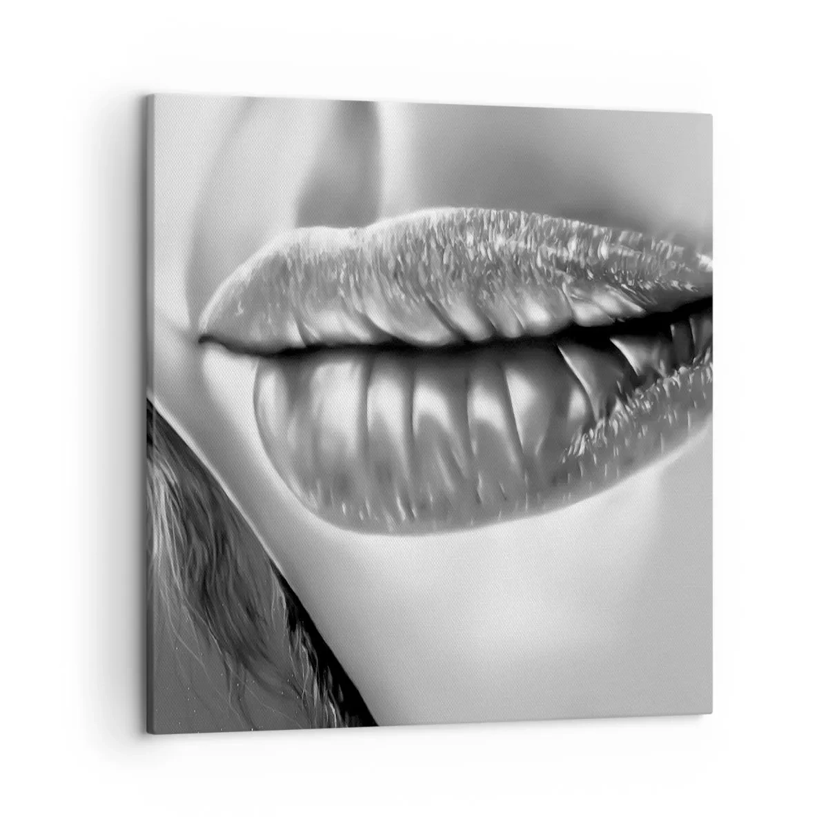 Canvastavla - Bild på duk - Jag vet vad du tänker på... - 50x50 cm