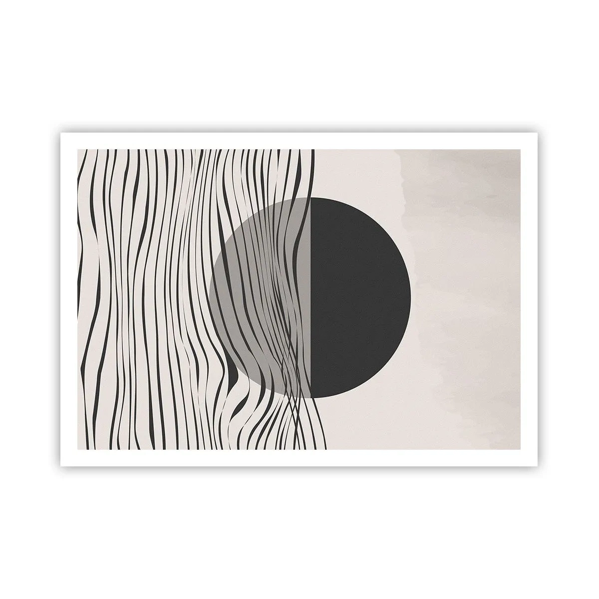 Affisch - Halvdan komposition - 100x70 cm