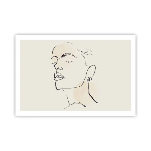 Affisch - Stolt blick - 91x61 cm