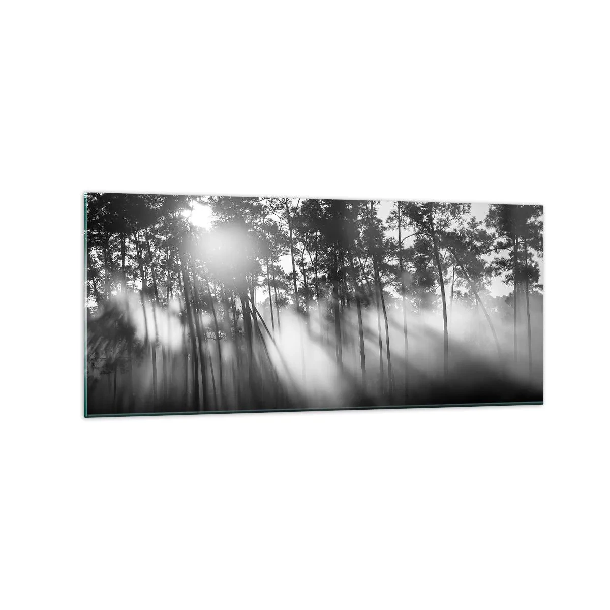 Glastavla - Bild på glas - Ostoppad sol - 120x50 cm