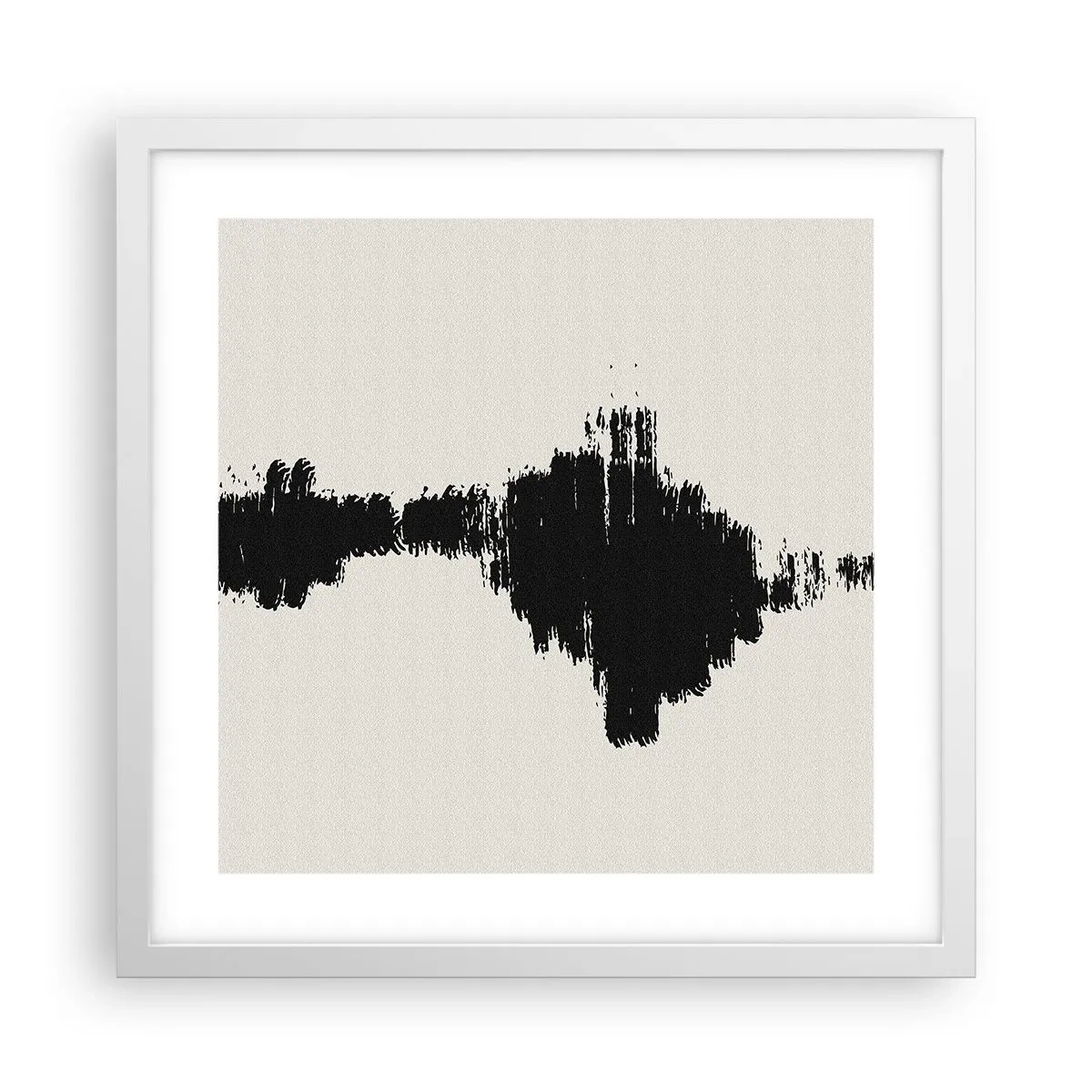 Affisch i vit ram - Fantasins vibrationer - 40x40 cm