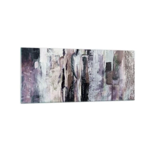 Glastavla - Bild på glas - De mystiska tre - 120x50 cm