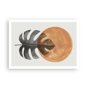 Affisch - Alltid solen - 100x70 cm