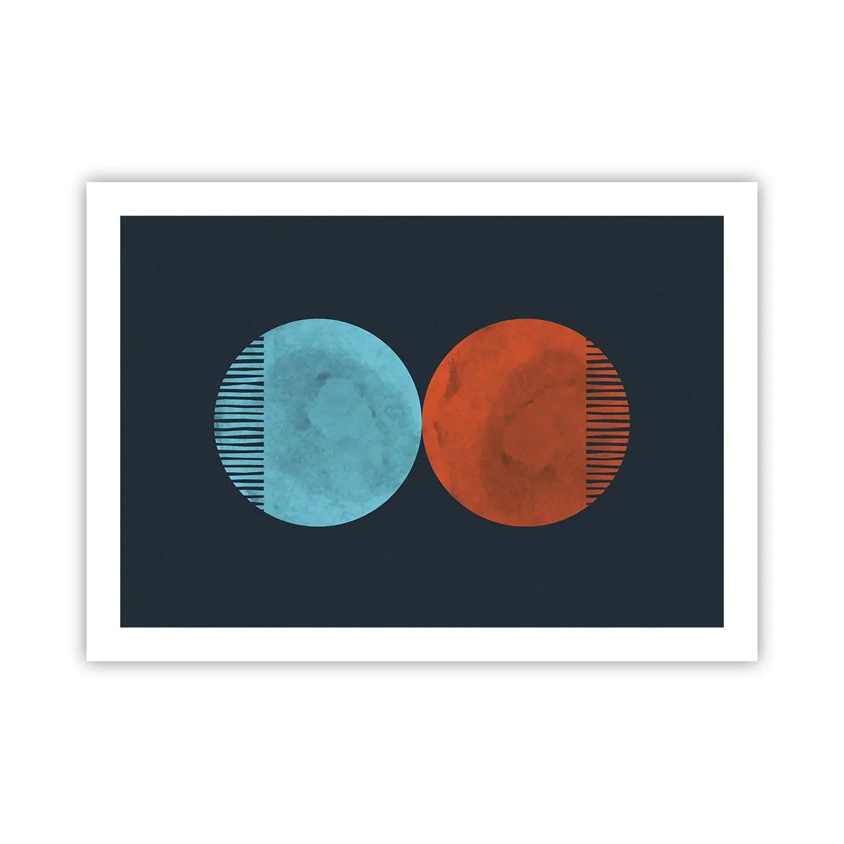 Affisch - Endast geometri? - 70x50 cm