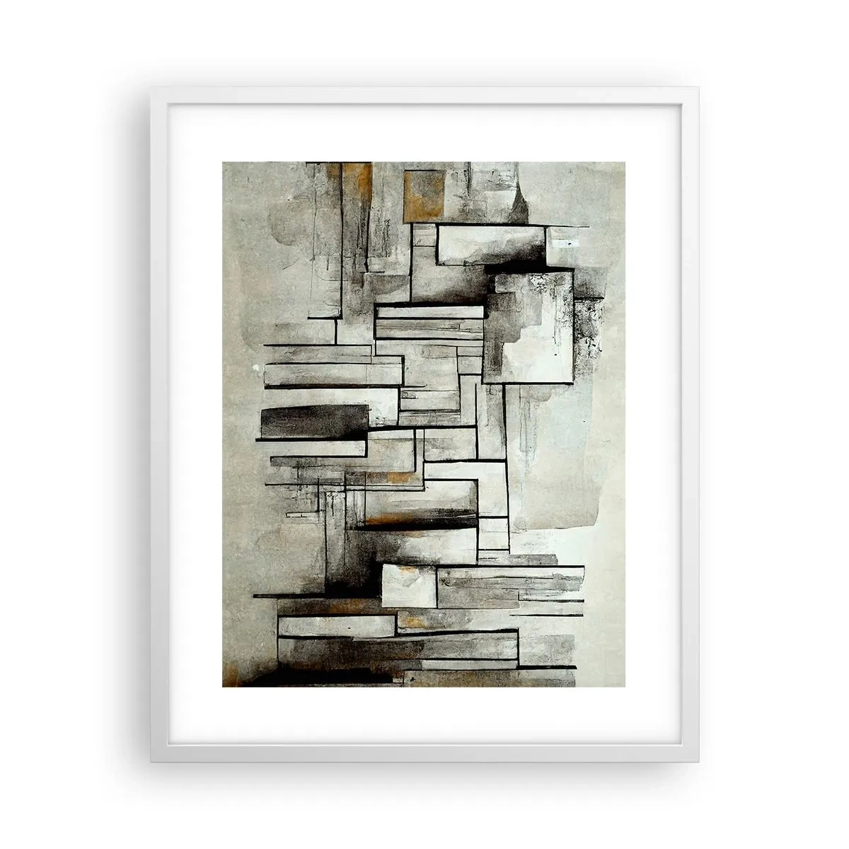 Affisch i vit ram - Kraften i enkelhet - 40x50 cm