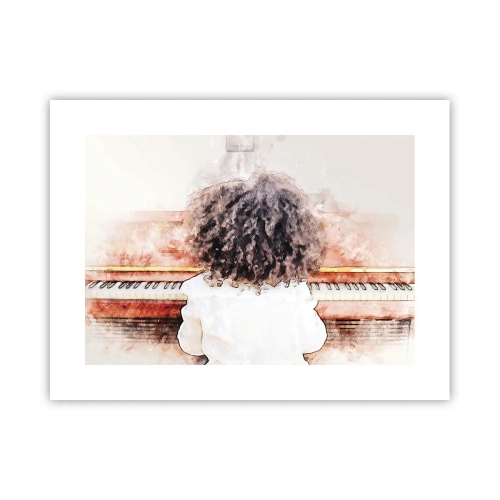 Affisch - I en ny värld - 40x30 cm