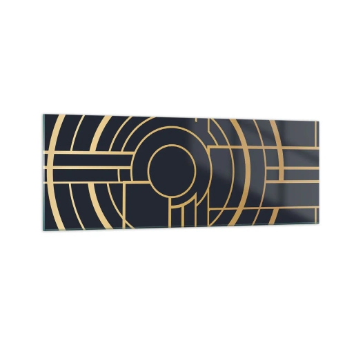 Glastavla - Bild på glas - Sakernas gång - 140x50 cm