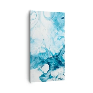 Canvastavla - Bild på duk - Blåhetens konsert - 65x120 cm