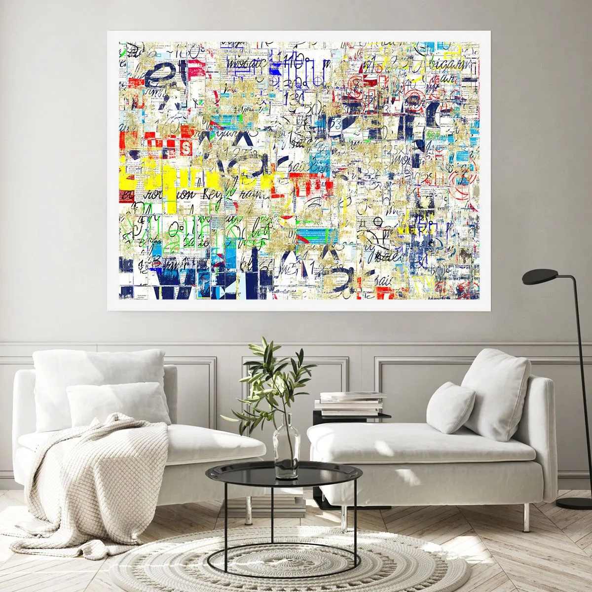 Affisch - Helt enkelt gläder ögonen - 100x70 cm