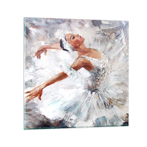 Glastavla - Bild på glas - Fin och lätt som tyll - 50x50 cm