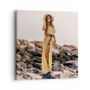 Canvastavla - Bild på duk - Stenarnas magi - 30x30 cm