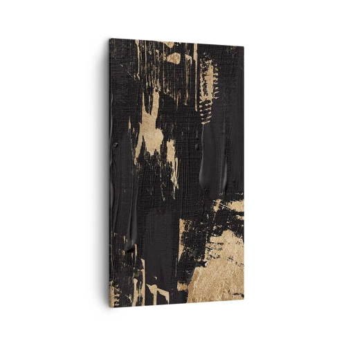 Canvastavla - Bild på duk - Ett spår av beröring - 45x80 cm
