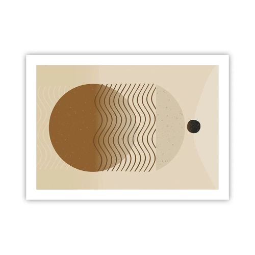 Affisch - Om geometriska figurers ursprung - 70x50 cm