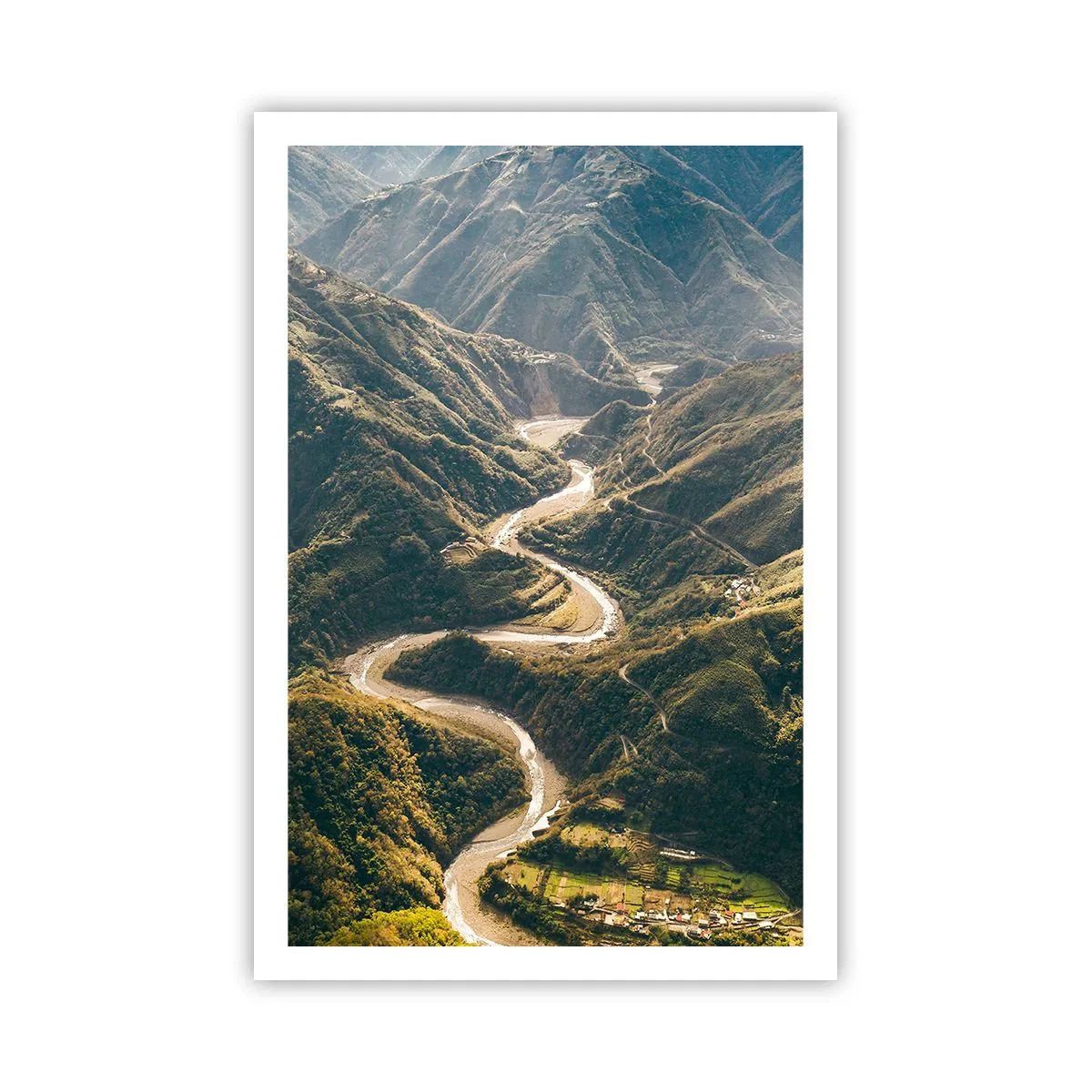 Affisch - Direkt från fjällens hjärta - 61x91 cm