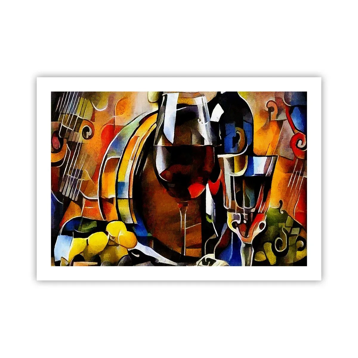 Affisch - Så blir världen färgglad - 70x50 cm