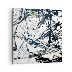 Canvastavla - Bild på duk - Med eller utan någon mening? - 50x50 cm